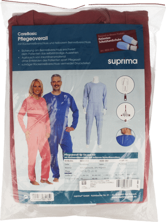 Suprima 4688 Patientoverall Rits Kreeft S  -  Bota