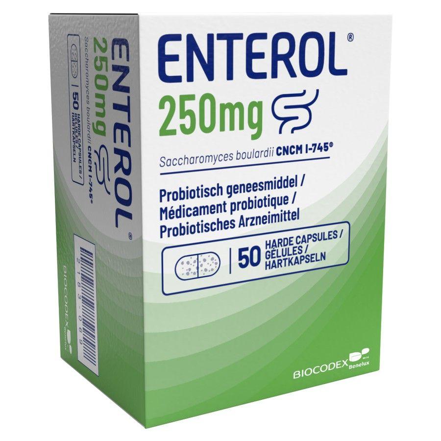 Enterol 250 mg Capsule Harde Dur 50 X 250 mg