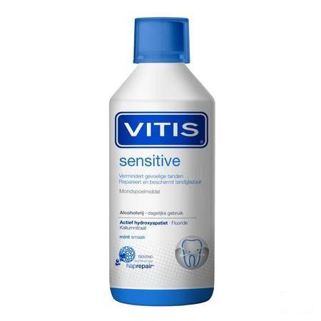 Vitis Sensitive Mondspoelmiddel 500 ml  -  Dentaid