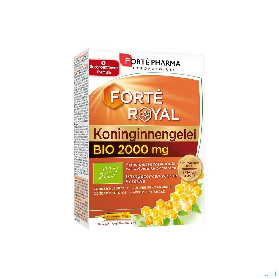 Gelee Royale Bio 2000Mg Amp 20X10ml  -  Forte Pharma