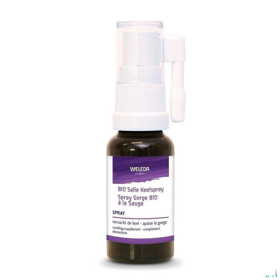 Weleda Keelspray Salie Bio 20 ml  -  Weleda