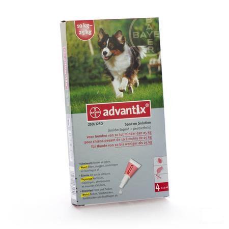 Advantix 250/1250 Chiens 10