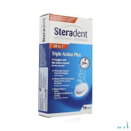 Steradent Cleaner Triple Action Plus 90