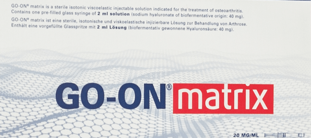 Go-on Matrix Oplossing Inj. Steriel Voorgev.spuit 1x2 ml