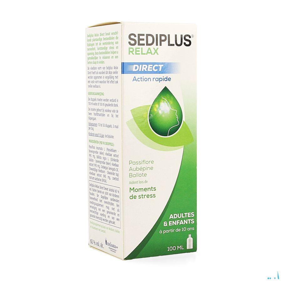 Sediplus Relax Direct 100 ml  -  Melisana