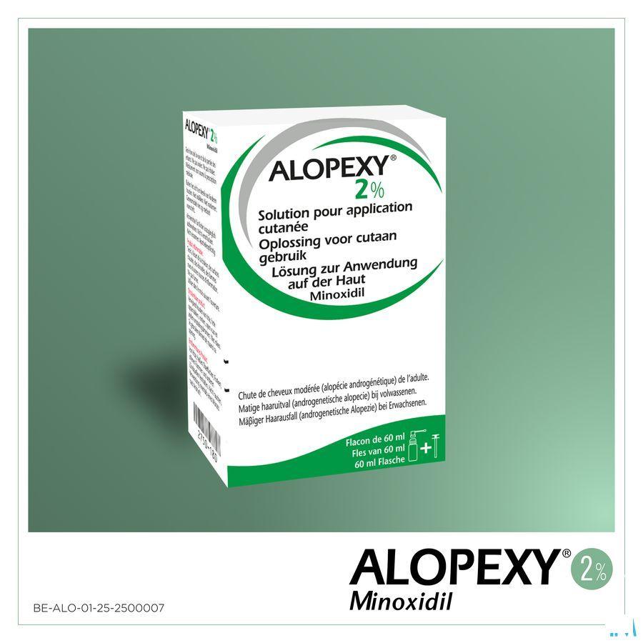 Alopexy 2 % Liquid Flacon Plast et 1x60 ml