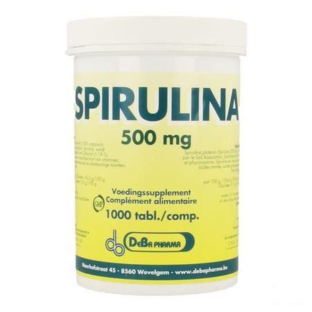 Spirulina Tabletten 1000x500 mg  -  Deba Pharma