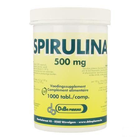 Spirulina Comprimes 1000x500 mg  -  Deba Pharma