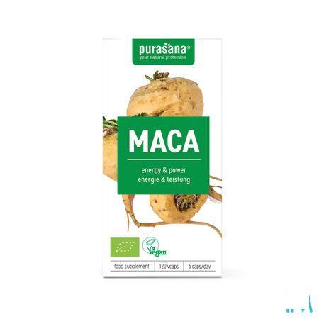 Purasana Vegan Maca 300Mg Bio V-Caps 120