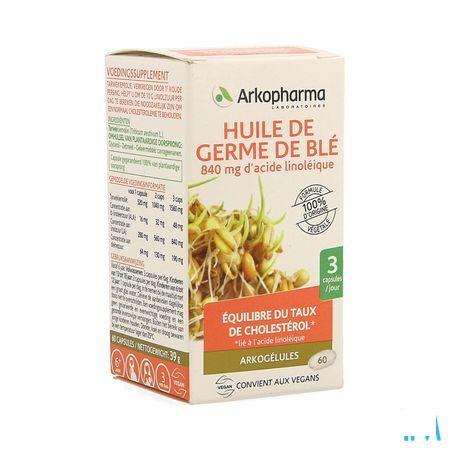 Arkogelules Huile Germes Ble Bio Capsule 60  -  Arkopharma