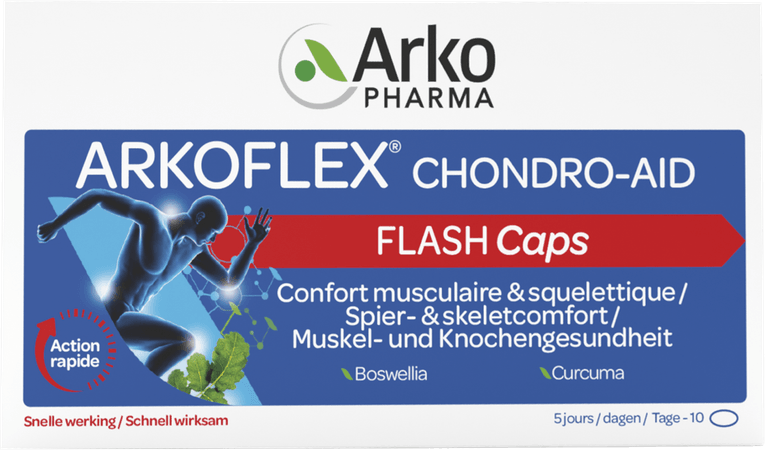 Arkoflex Chondro-Aid Flash Caps 10  -  Arkopharma 
