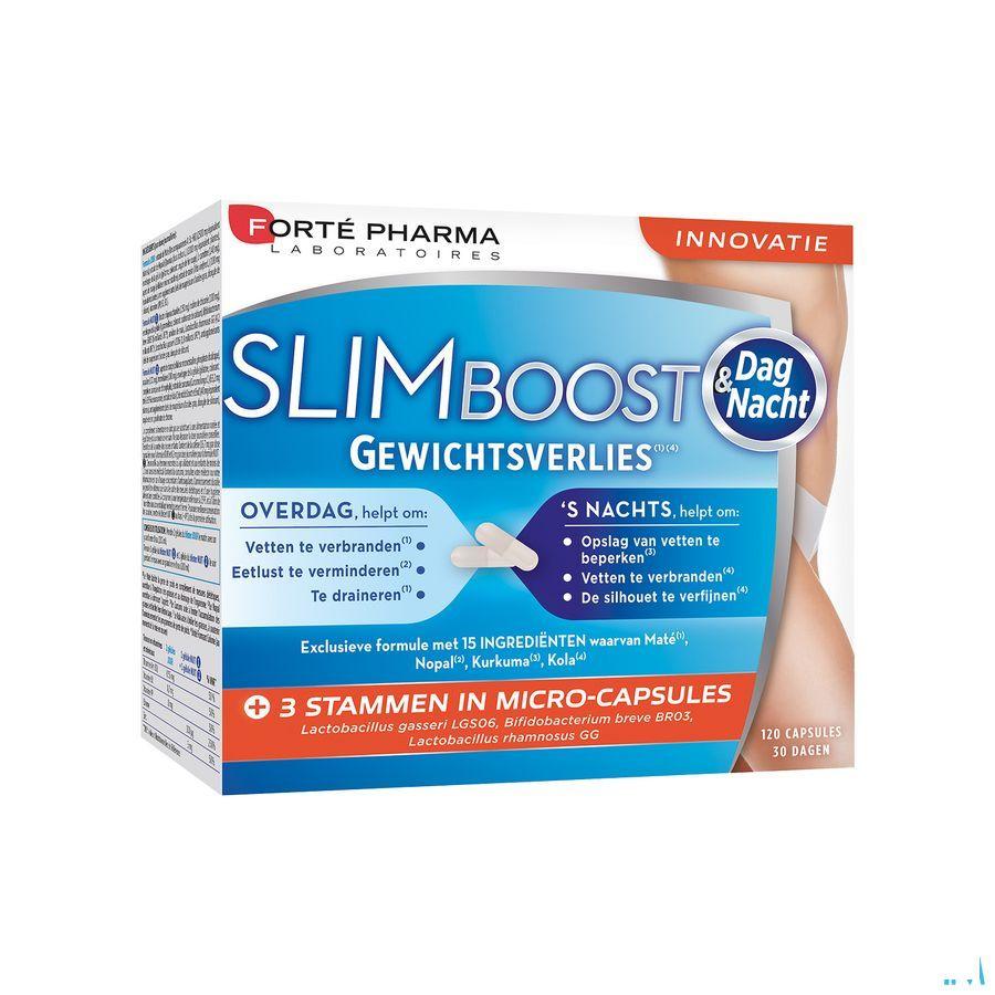 Slimboost Dag & Nacht Caps 120  -  Forte Pharma