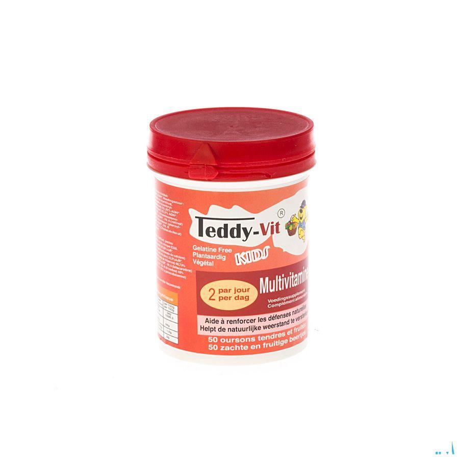 Teddy Vit Multivitamine Beertjes 50  -  Stylepharma