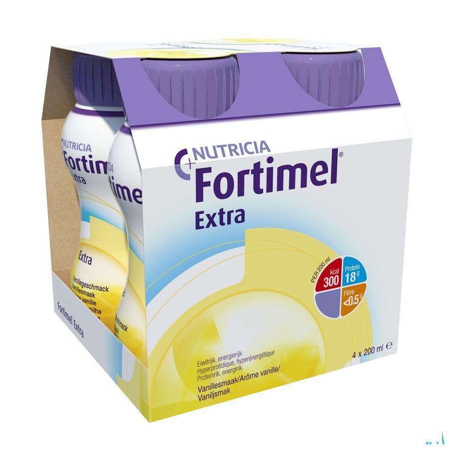 Fortimel Extra Vanille 4x200 ml 2401511  -  Nutricia