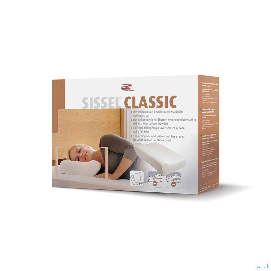 Sissel Classic Hoofdkussen Ortho.med + Overtr.kat.  -  Sissel