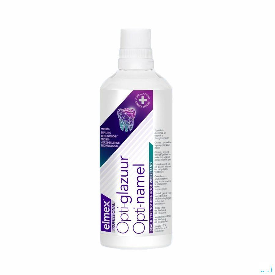 Elmex Mondspoeling Opti-Glazuur Hoge Weerst. 400 ml