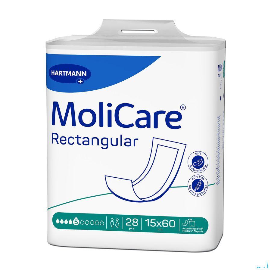 Molicare Rectangular 5 Drops 28  -  Hartmann