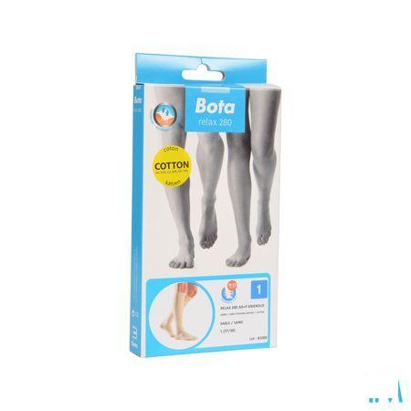 Bota Relax 280 Coton Bas Jarret Sable N1  -  Bota