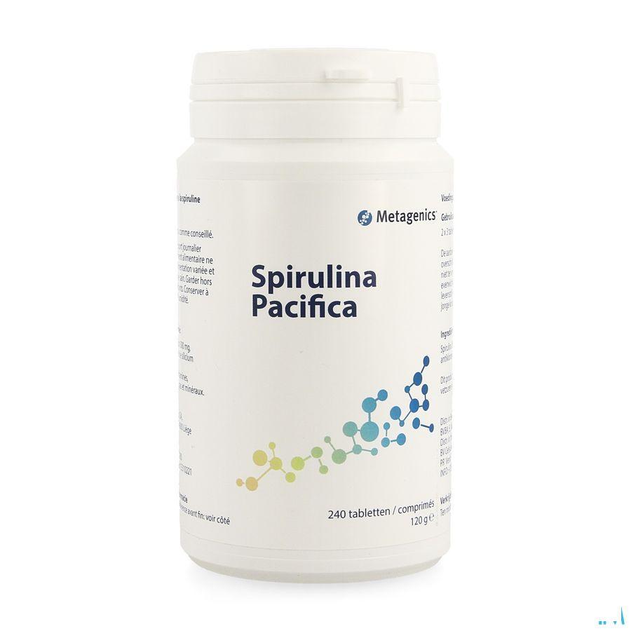 Spirulina Pacifica Comprimes 240x500 mg  -  Metagenics