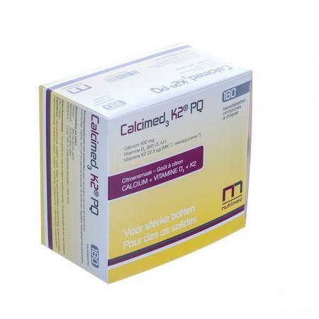 Calcimed K2 Pq Blister Kauwtabletten 180  -  Nutrimed