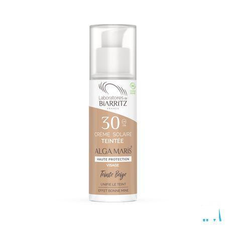 Alga Maris Creme Solaire Visage Ip30 Clair 50 ml