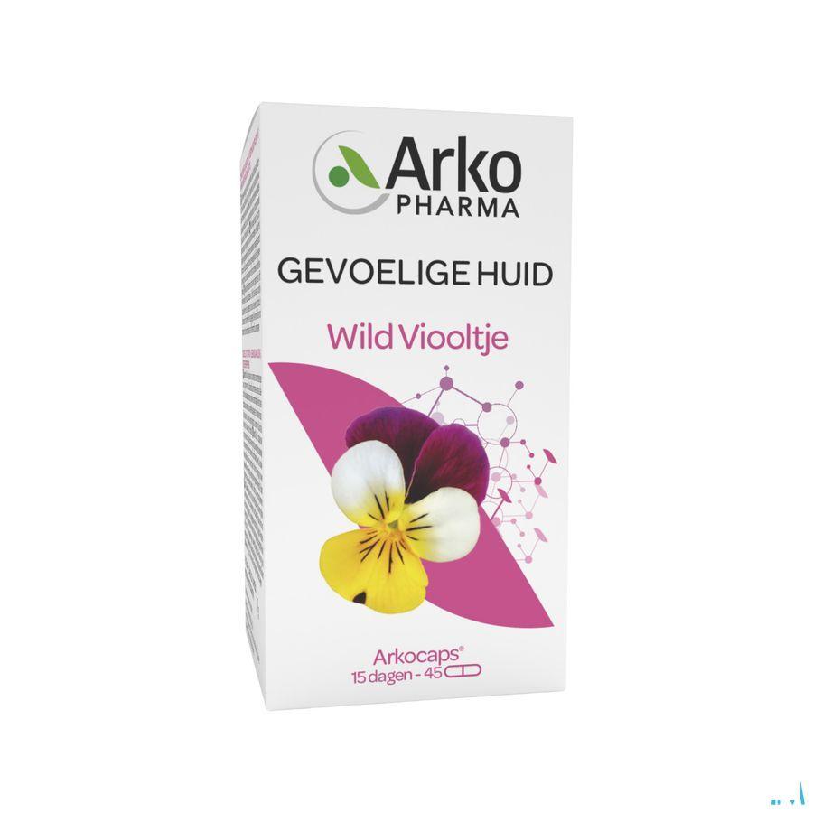 Arkocaps 3kleur Viooltje Plantaardig 45  -  Arkopharma