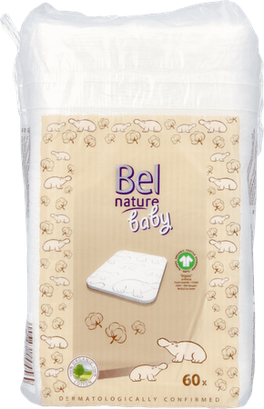 Bel Nature Maxi Babydoekjes Zakje 60 Stuks Bn108  -  Natur'Inov