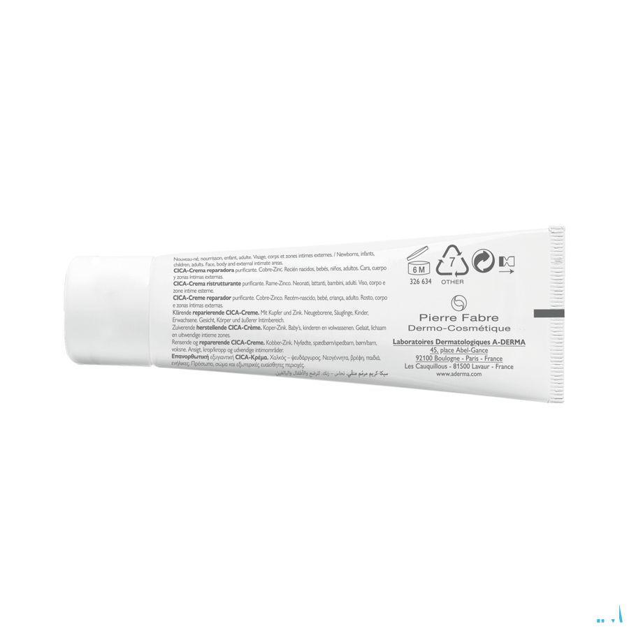 Aderma Dermalibour+ Cicacreme Herstellend 50ml  -  Aderma