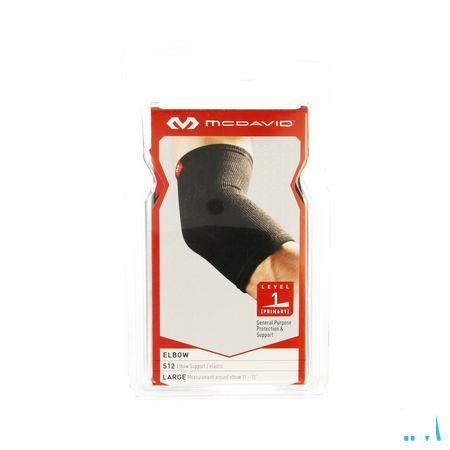 Mcdavid Elbow Brace Elastic Black L 512