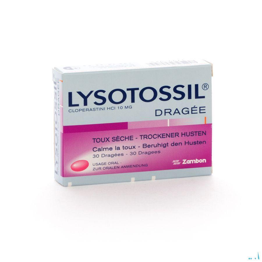 Lysotossil Dragee. 30 X 10 mg
