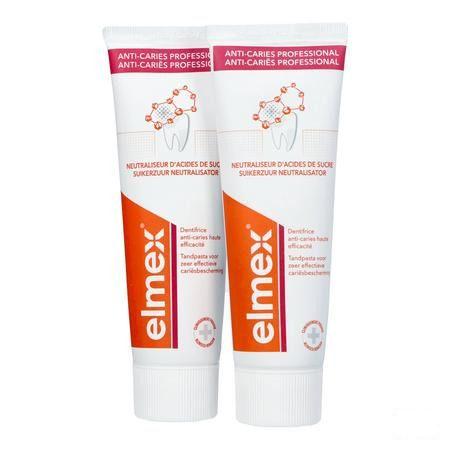 Elmex A/Caries Professional Tandpasta 2X75 ml