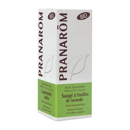 Salie Lavendelblad Bio Essentiele Olie 10 ml  -  Pranarom