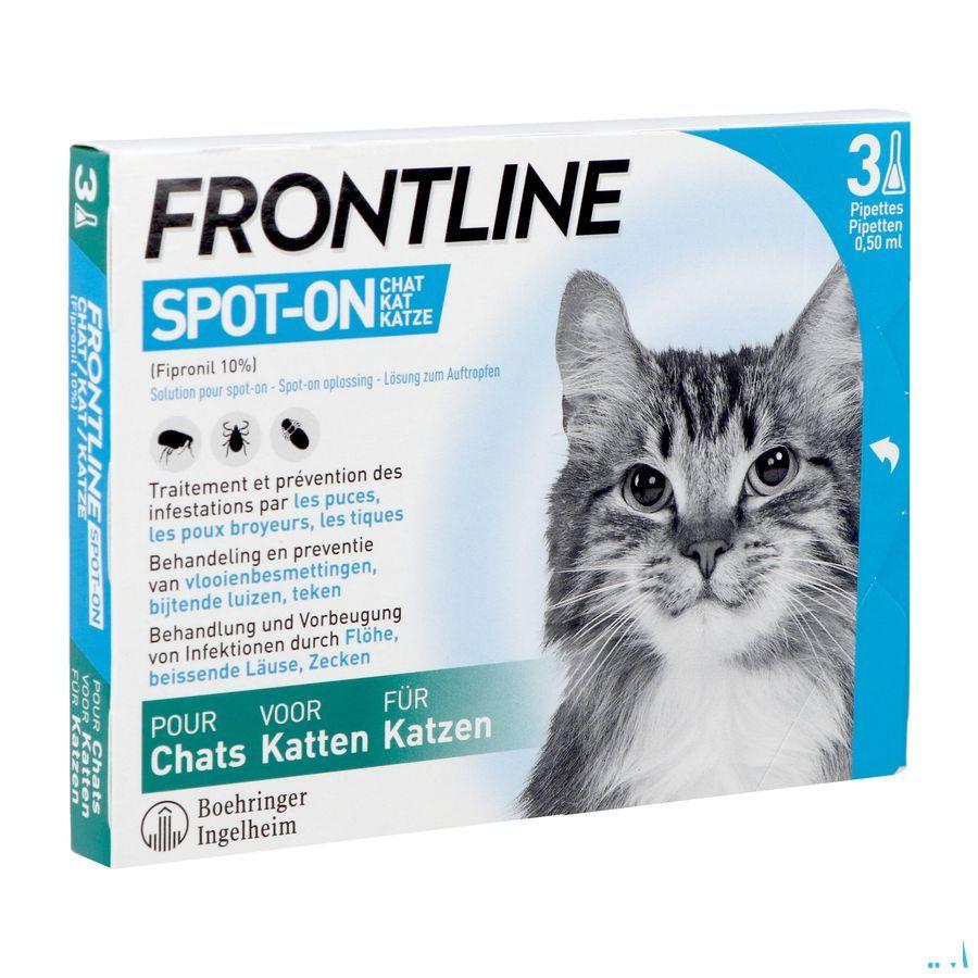 Frontline Spot On Chat et 3x0,50 ml