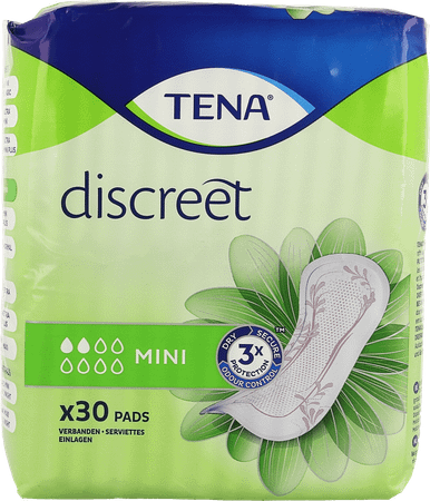 Tena Discreet Mini 30