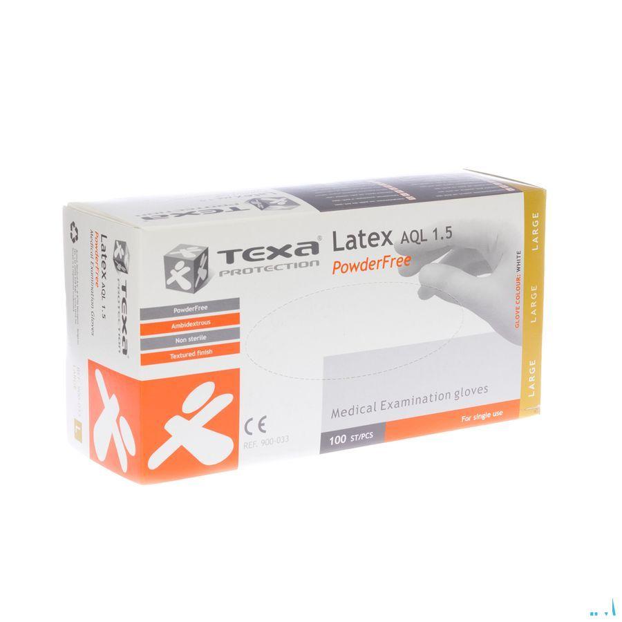 Cmt Gants Latex Blanc Lp S 100  -  Infinity Pharma
