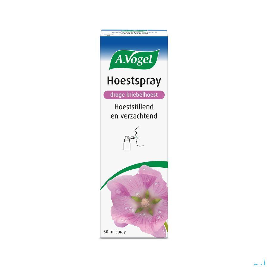 Vogel Hoestspray Droge Hoest-kriebelhoest 30 ml  -  A.vogel