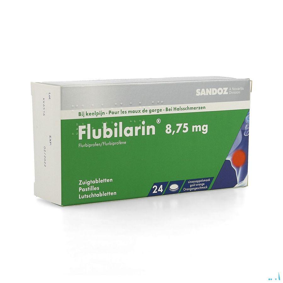 Flubilarin 8,75 mg Zuigtabletten 24 Blister