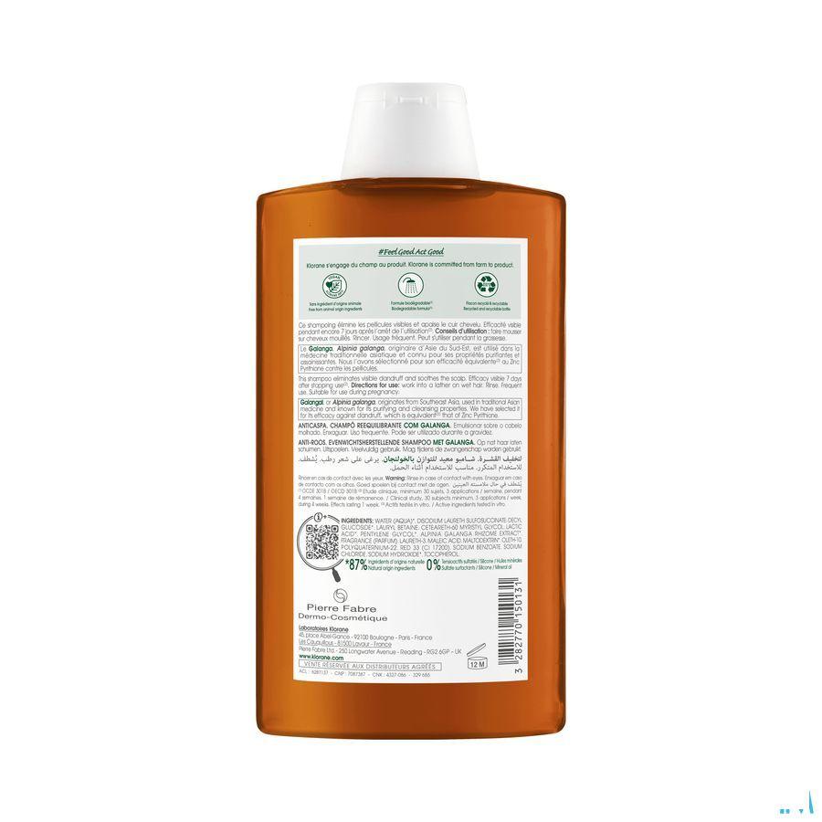 Klorane Capilaire Shampoo Galanga 400 ml