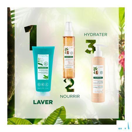 Klorane Lichaam Douchegel Water Tiare 200 ml