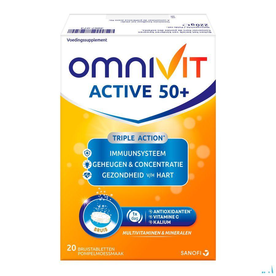 Omnivit Active 50 + Bruistabl. 20