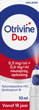 Otrivine Duo 0,5/0,6 Spray Nas 10 ml