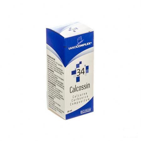 Vanocomplex N34 Calcossin Druppels 50 ml  -  Unda - Boiron