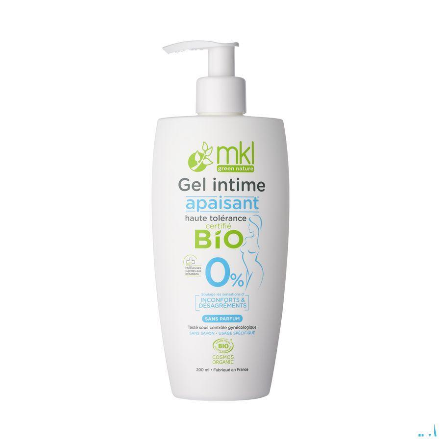 Mkl Intieme Hygiene Gel Bio Verzacht. Pompfl 200 ml