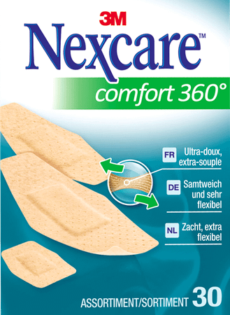 Nexcare 3m Comfort Strip 360 Assorted 30  -  3M