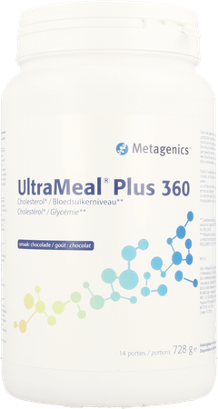 Ultrameal Plus 360 Chocolade Pot 728g  -  Metagenics