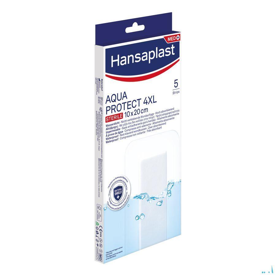 Hansaplast Aqua Protect Strips Ster 10 x 20Cm 4 xl 5