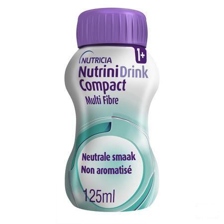 Nutrinidrink Compact Multi Fibre Neutraal 4x125 ml  -  Nutricia