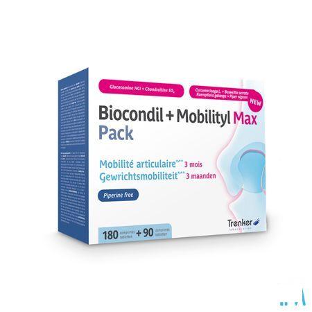 Biocondil Mobilityl Max Comp 180 + Caps 90  -  Trenker