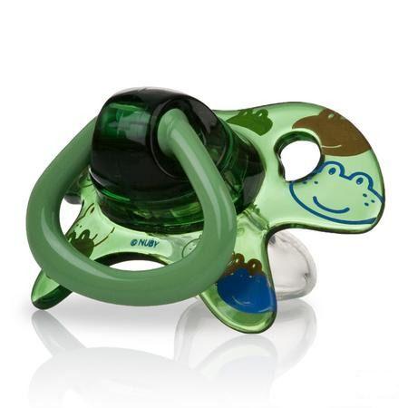 Nuby Geoac Orthodontische Fopspeen - 6-18m  -  New Valmar