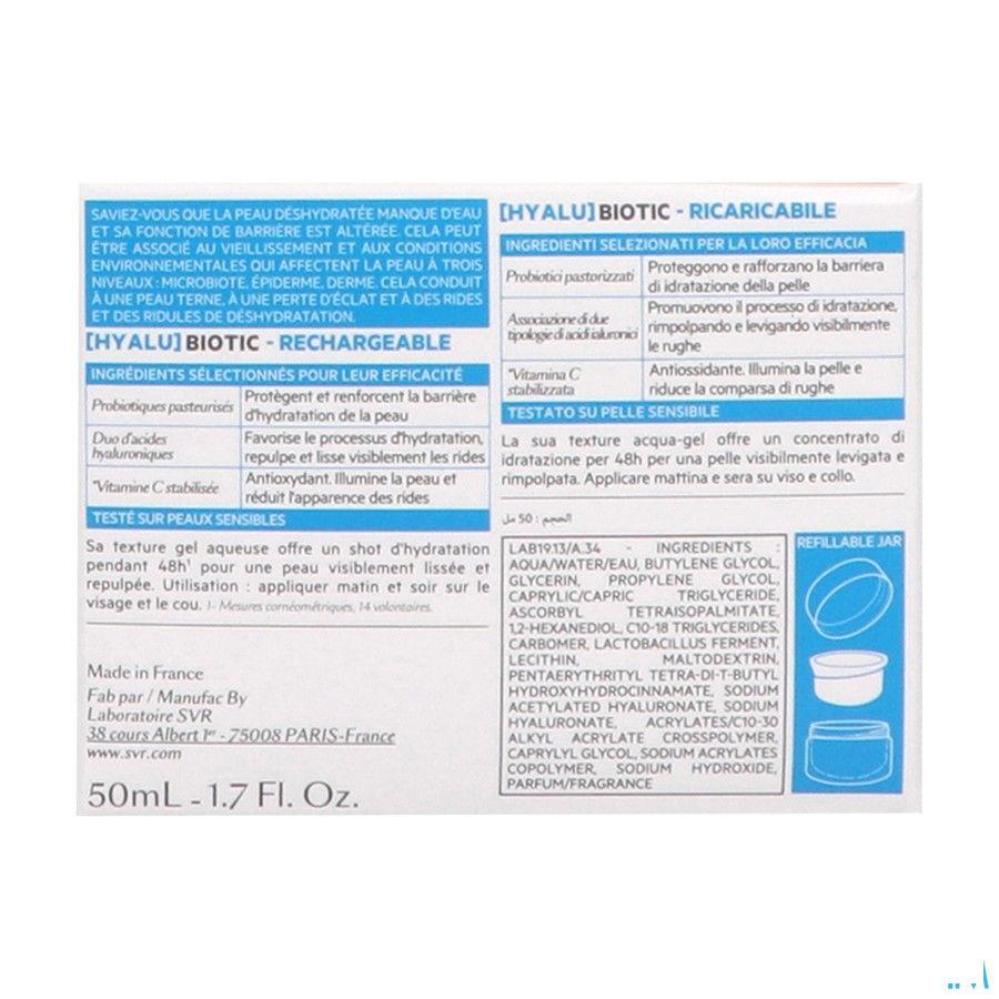 Svr Biotic Hyalu Creme Navulbaar 50 ml